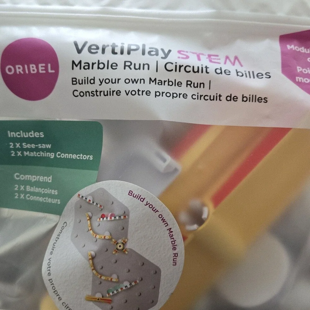 Oribel Vertiplay Stem See‎ Saw Build Extend Marble Run 2 See Saws 2 Connectors
